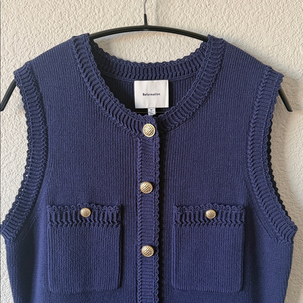 Reformation Catalina Cotton Mini Dress - Picture 3 of 10